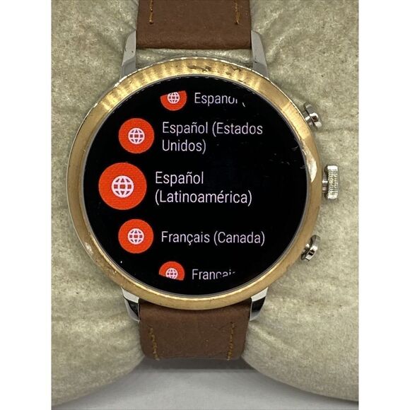 Fossil Gen 4 Authentic Digital Dial Smart Watch Custom Band FTW6016 DC911 - Picture 2 of 12